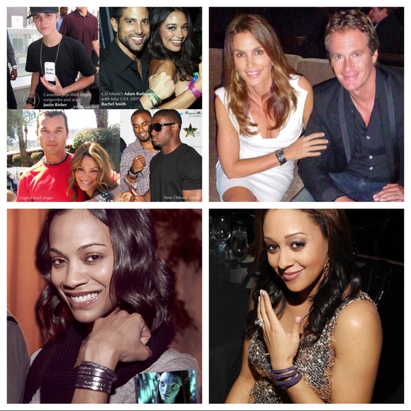 Rocker Navy Unisex Message Wrap Bracelet (Buckle) - Picture 7 of 8